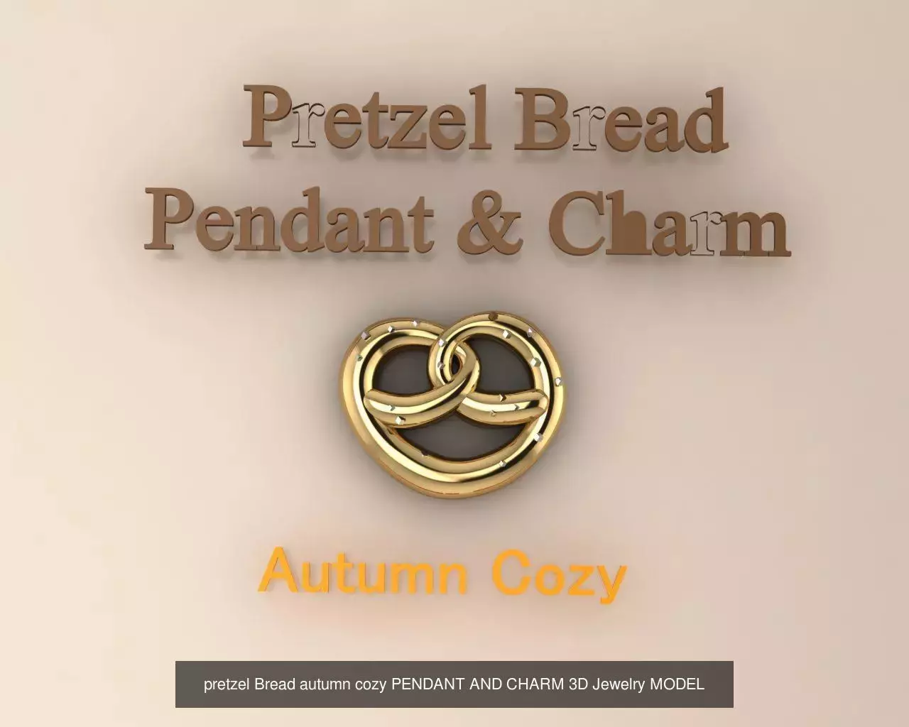 Autumn Cozy Jewelry Collection Pendants Charms Earrings 3D Print _2