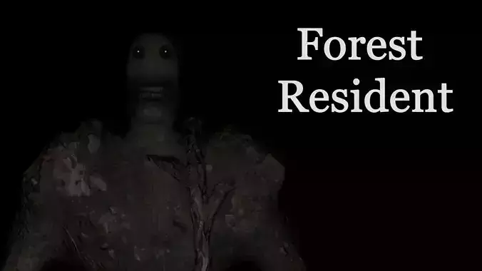 Forest Resident Low-poly 3D model