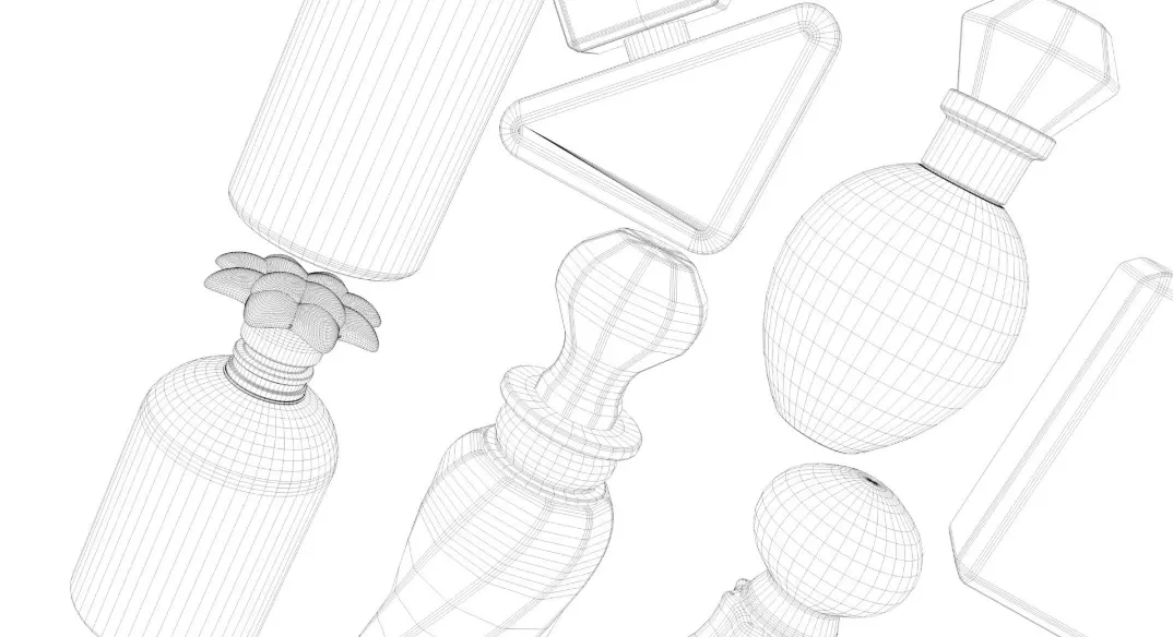 Perfume Bottles Pack 3D model_7