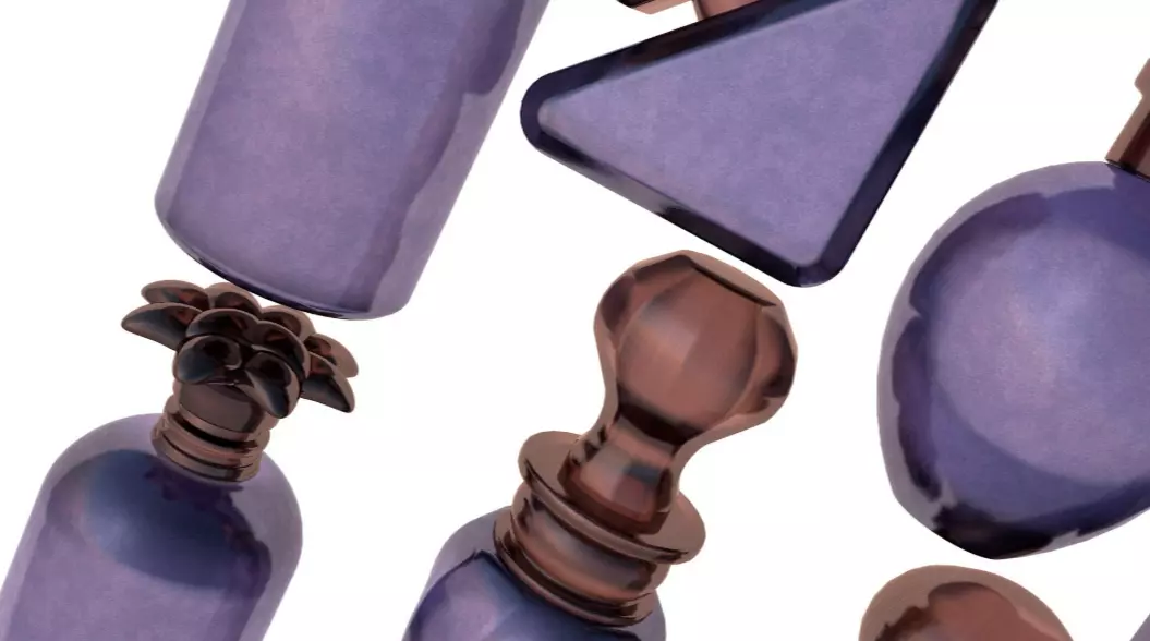 Perfume Bottles Pack 3D model_6