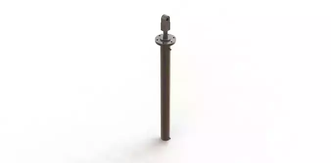 Cilindro Brasil Hidraulica BRHDAFD 700RC12AN Hydraulic Cylinder