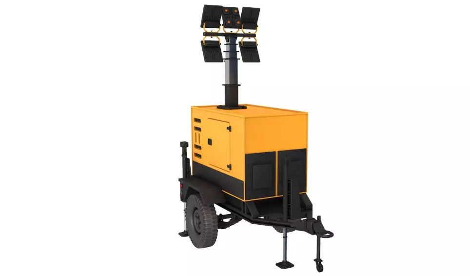 Construction Mobile Light collection 3D model_11