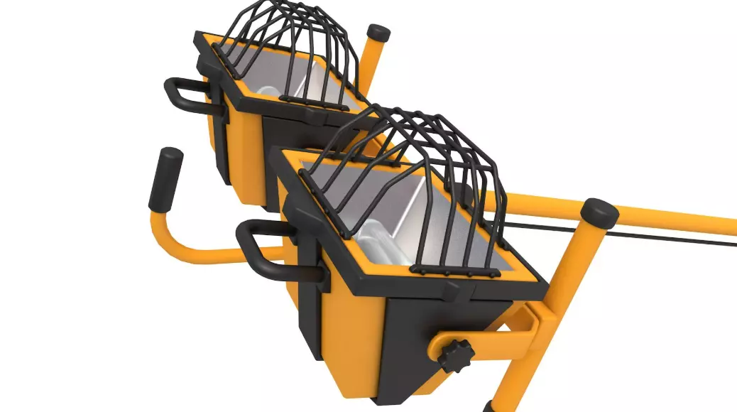 Construction Mobile Light collection 3D model_6