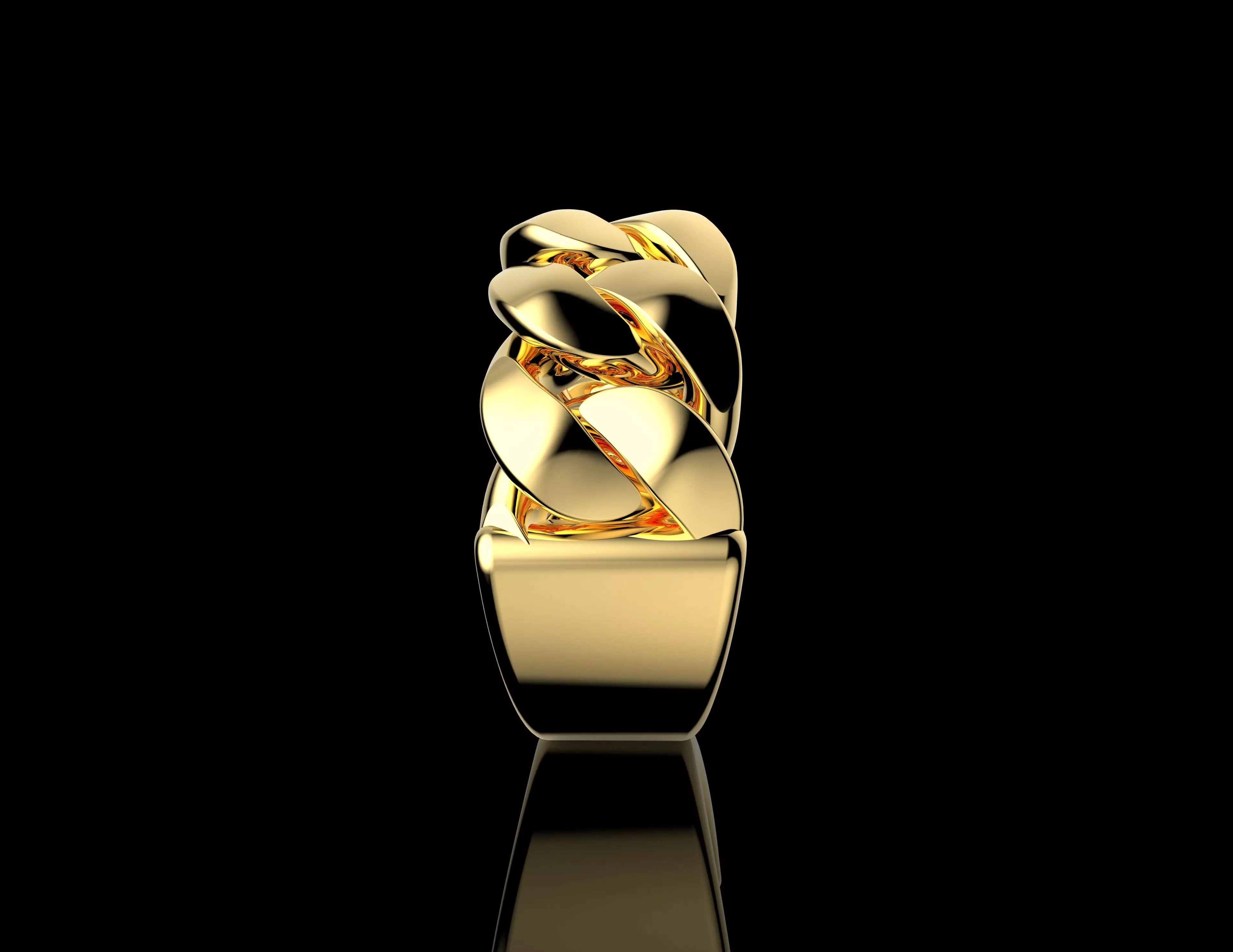 Gold N1466 3D print model_4