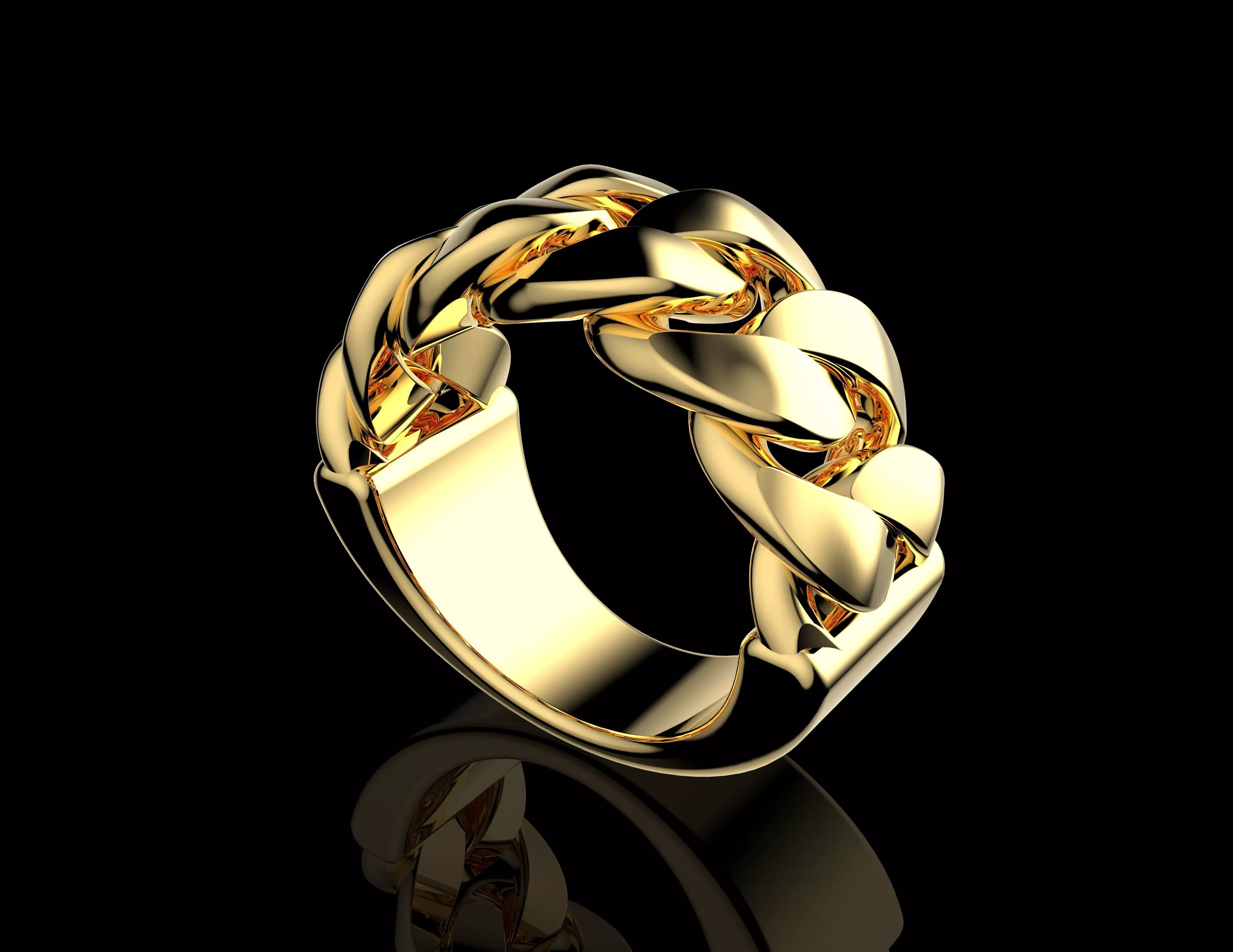 Gold N1466 3D print model_3