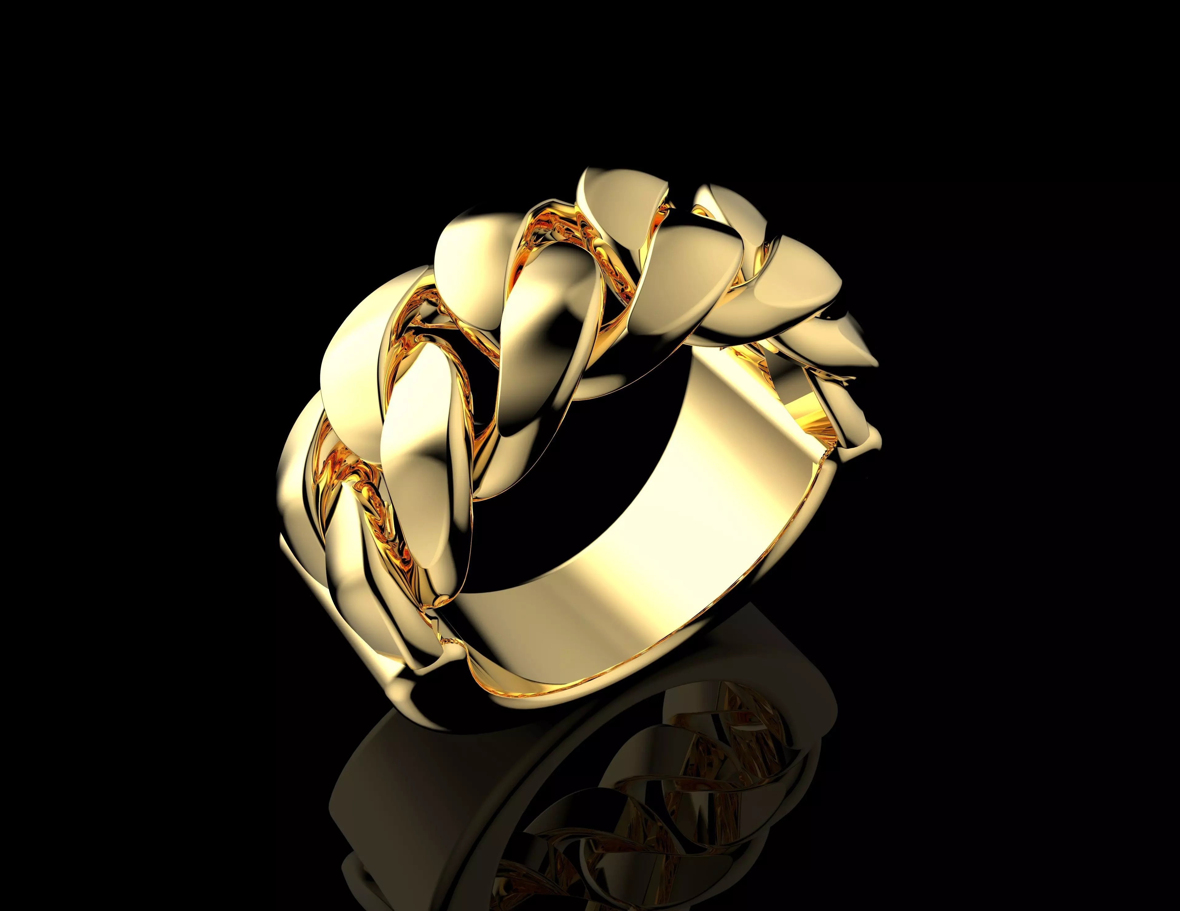 Gold N1466 3D print model_2