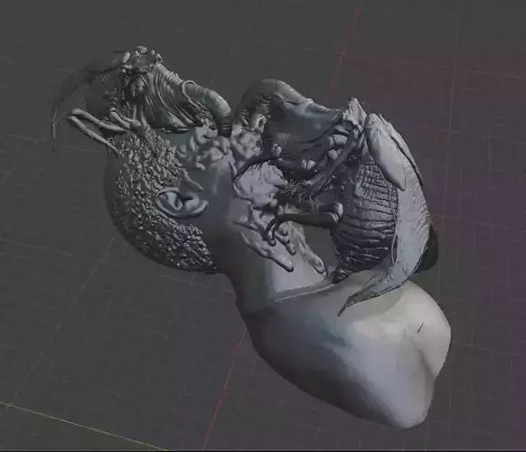 Alien earth Bug Man Down