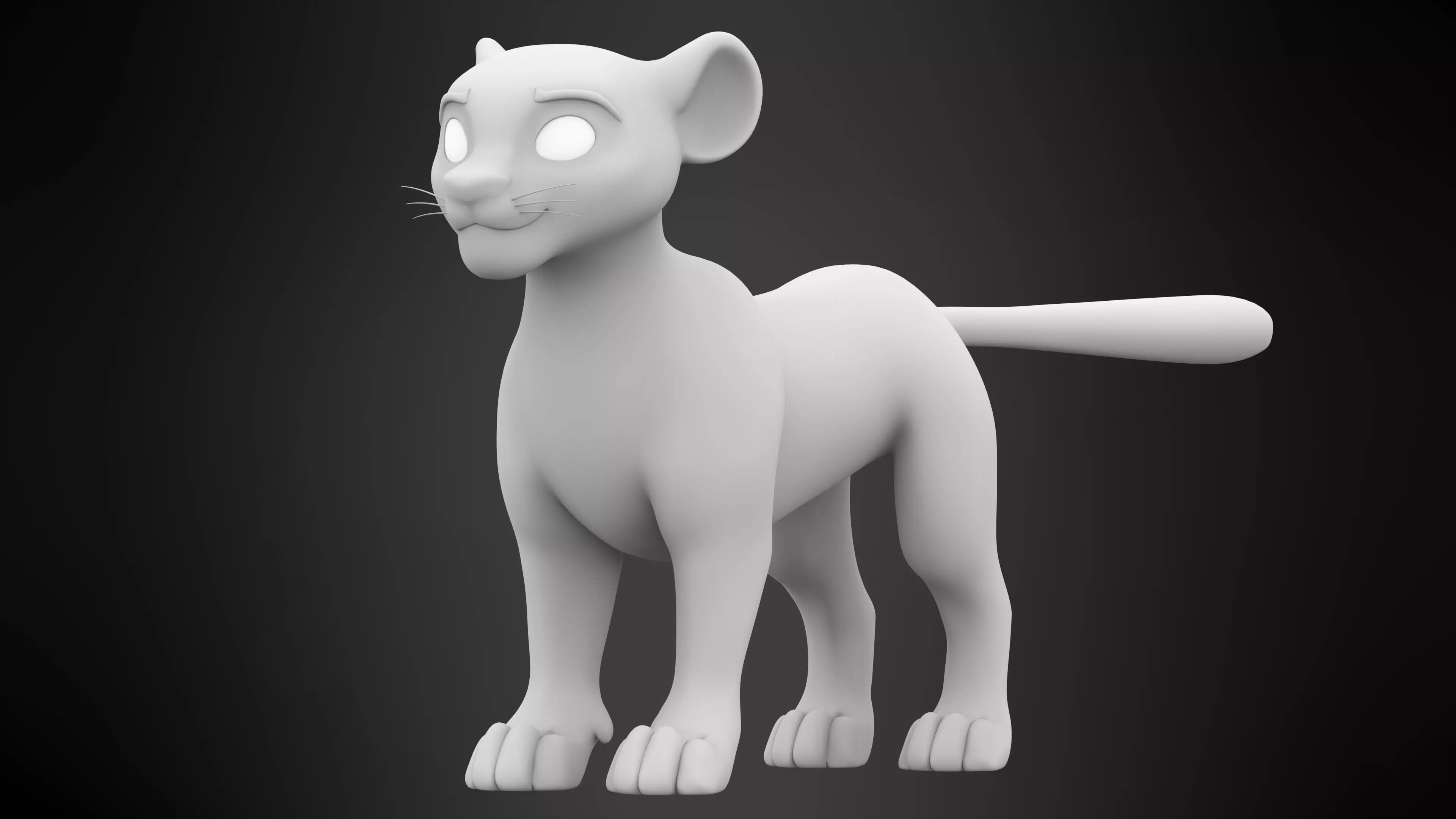 Yun Mibu Low-poly 3D model_5