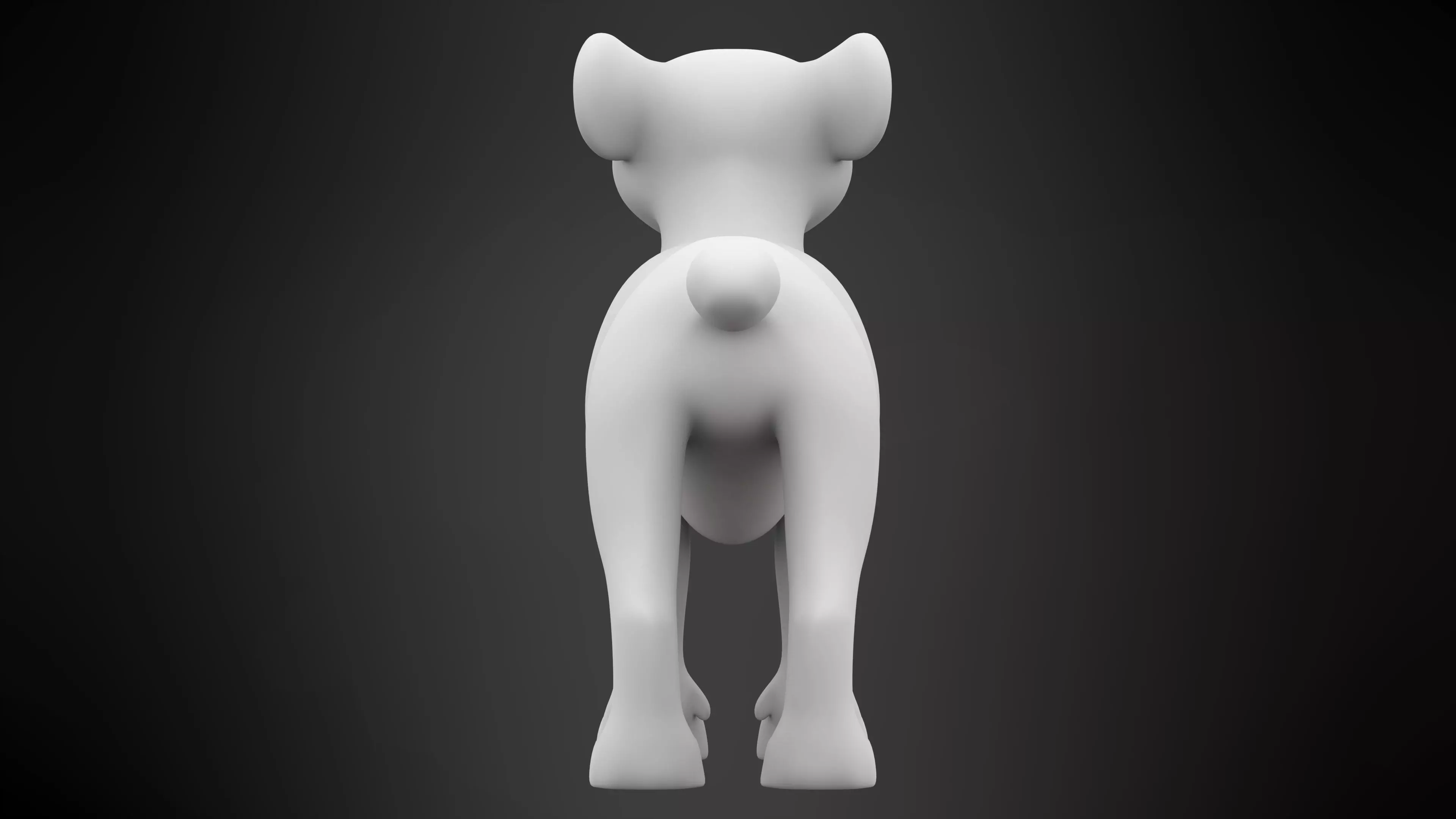 Yun Mibu Low-poly 3D model_8