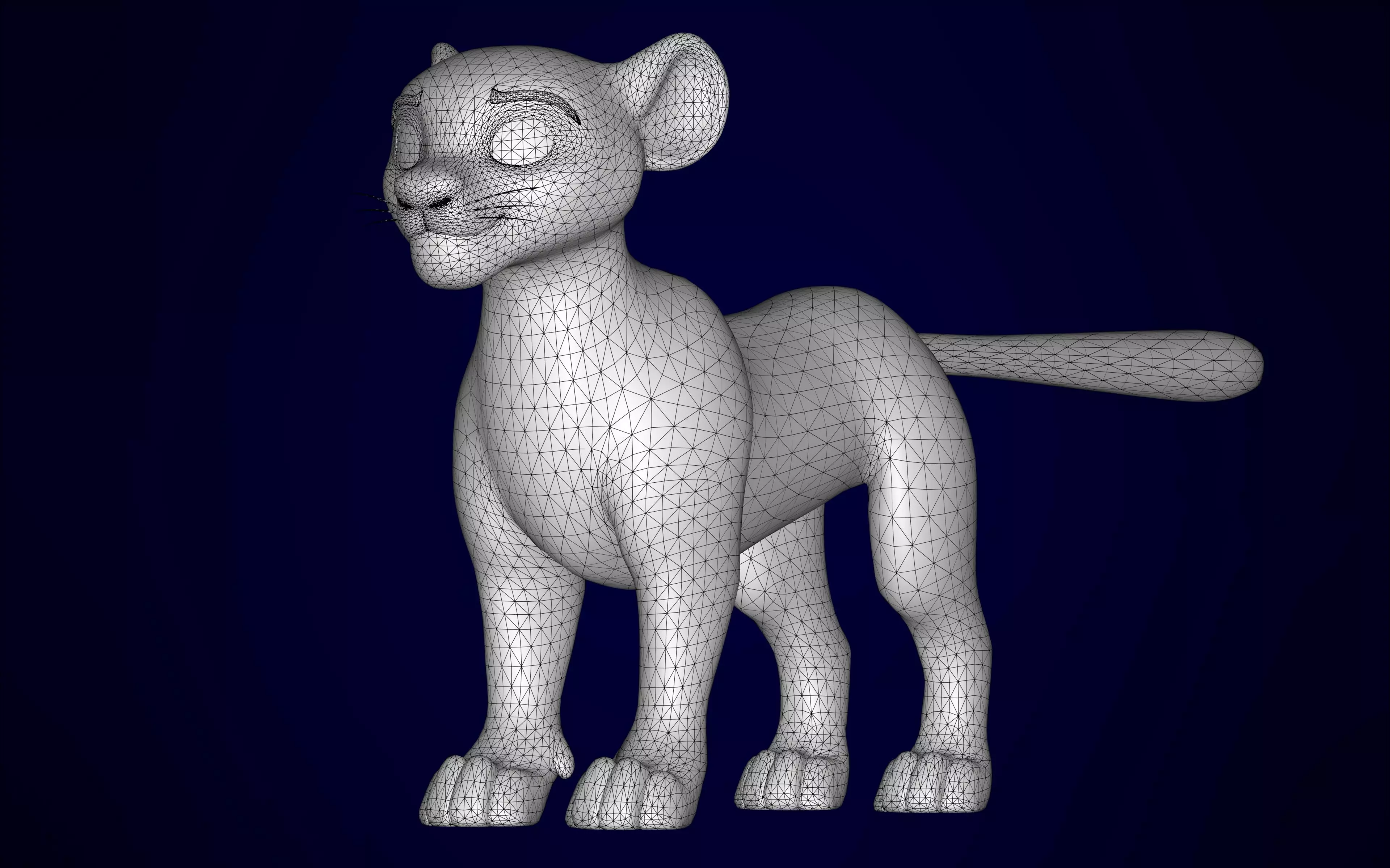 Yun Mibu Low-poly 3D model_10