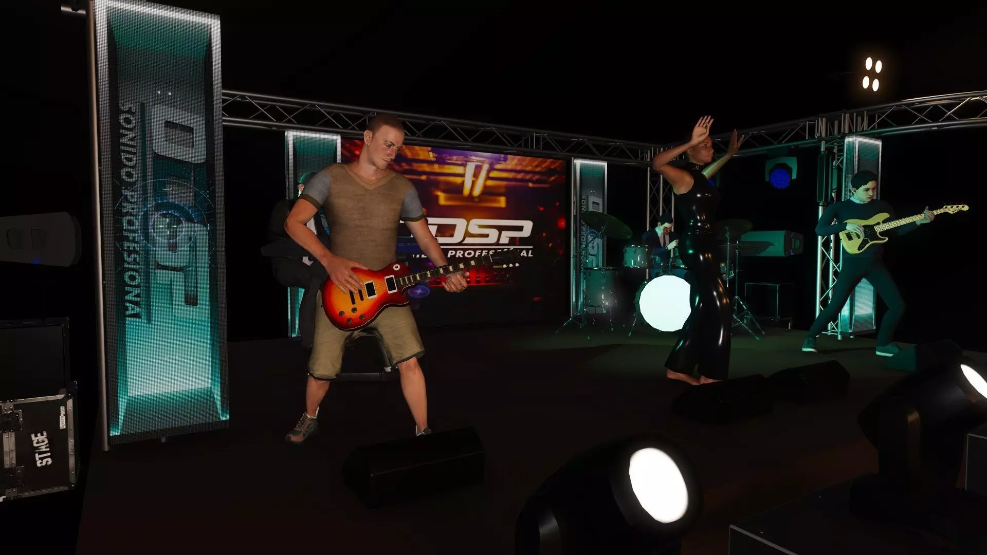 Para bandas Depence r2 3D model_1