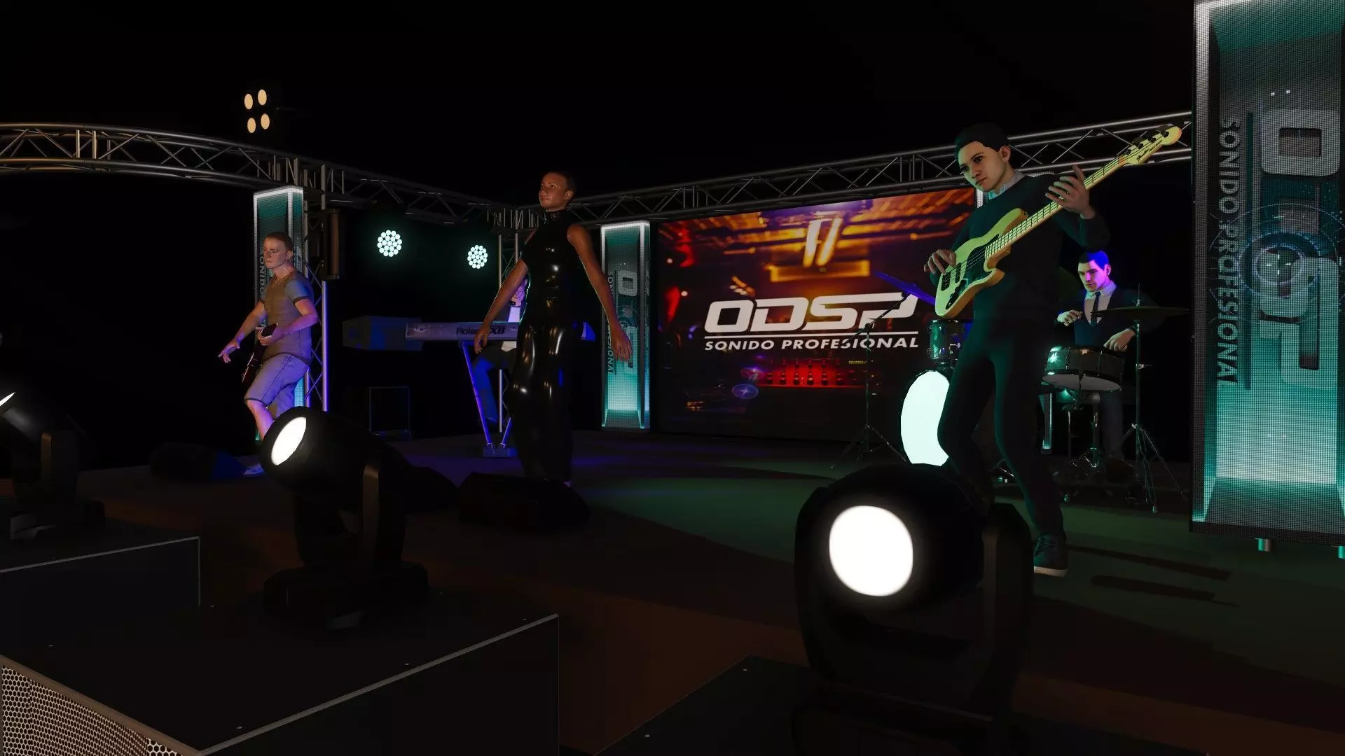 Para bandas Depence r2 3D model_2