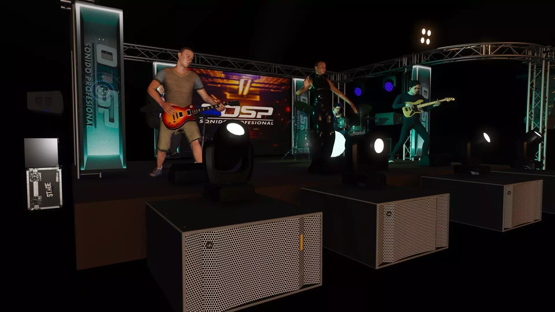 Para bandas Depence r2 3D model_0