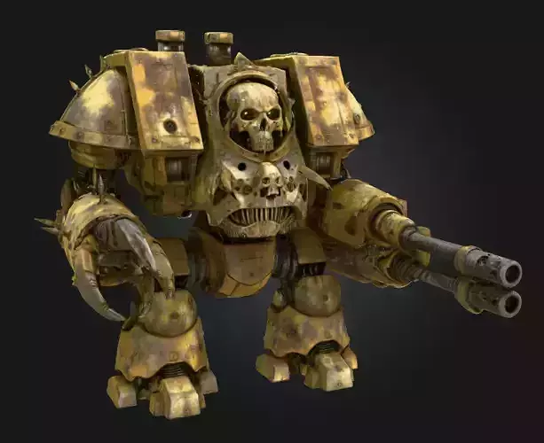Plague God Dreadnought 3D print model