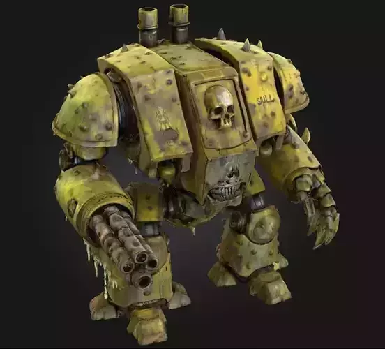 Plague God Dreadnought 2 3D print model
