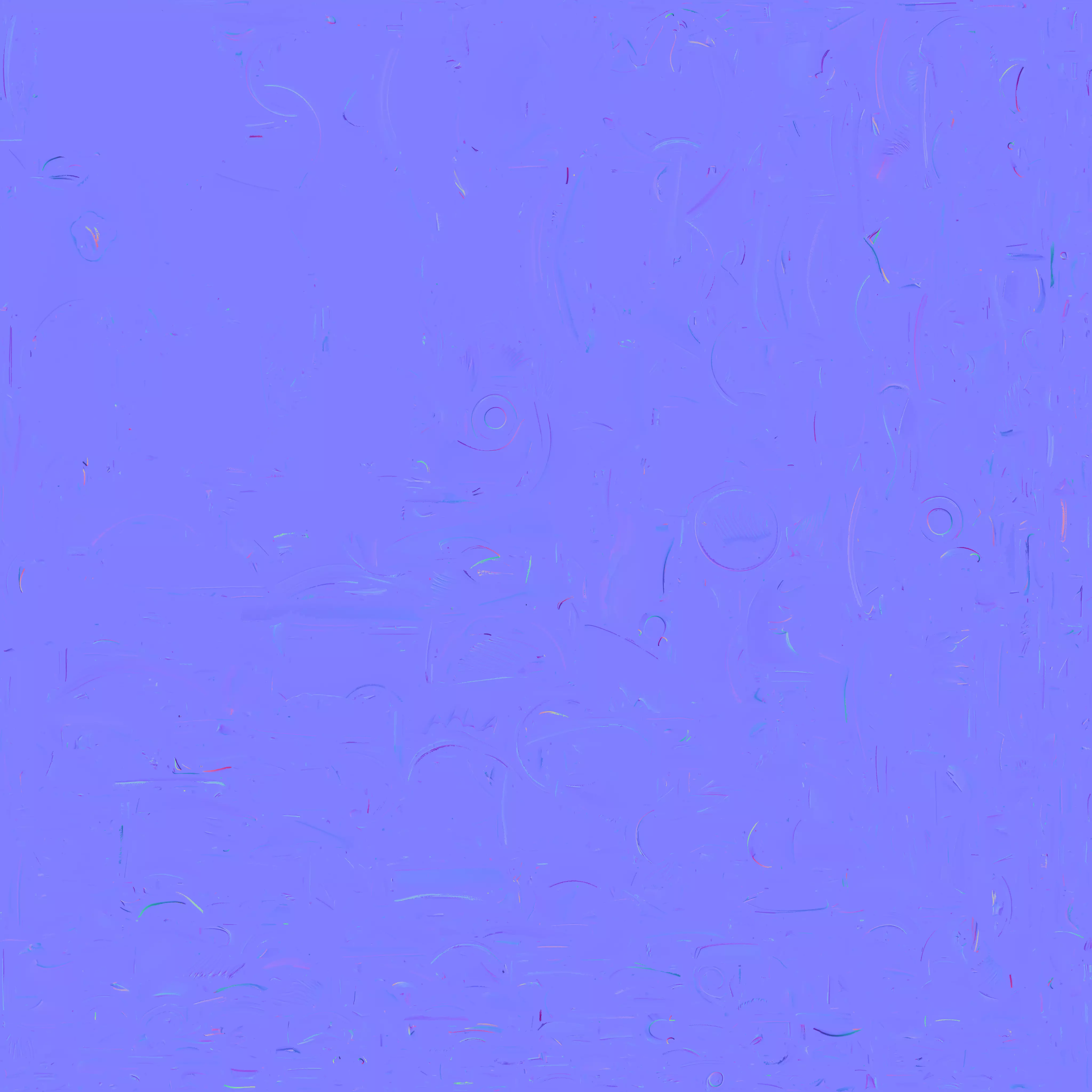 Cute Purple Space Fox Character 3D Model Low-poly 3D model_3