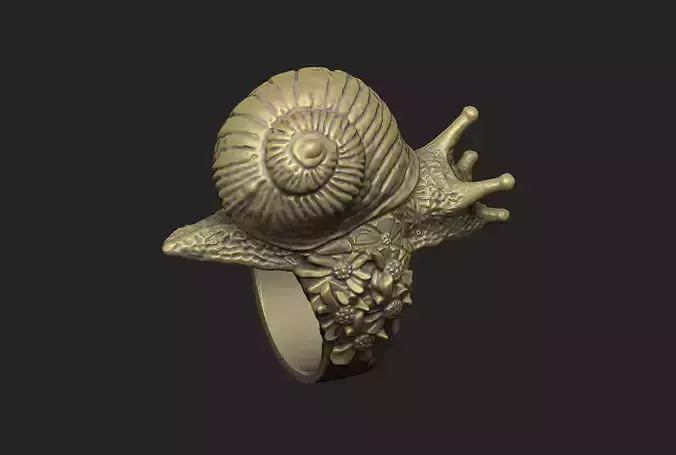snail shell gastropod mollusk nature wild organic spiral  3D print model snail shell gastropod mollusk nature wild organic spiral  3D print model