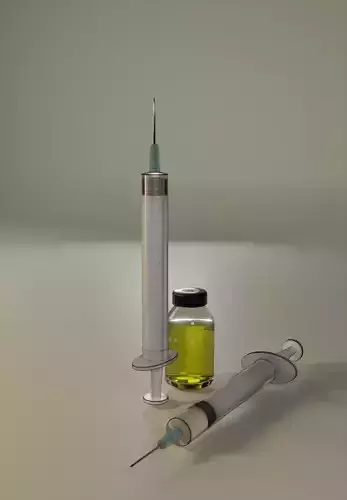 Vial and syringe