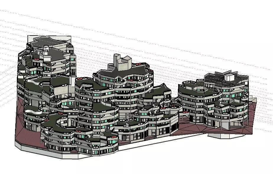 LIEGAT BUILDING IVRY SUR SEINE 3D MODEL GHAILLOUSTET 3D model_0