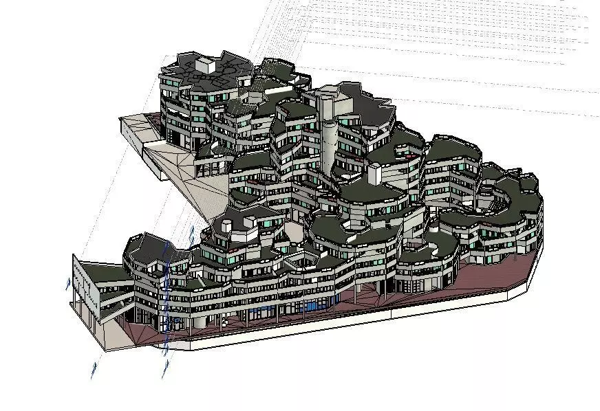 LIEGAT BUILDING IVRY SUR SEINE 3D MODEL GHAILLOUSTET 3D model_1