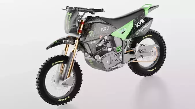 Enduro MotorBike Dirtbike Race Edition 3D model