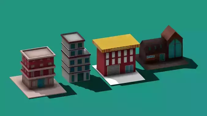 home pack lowpoly