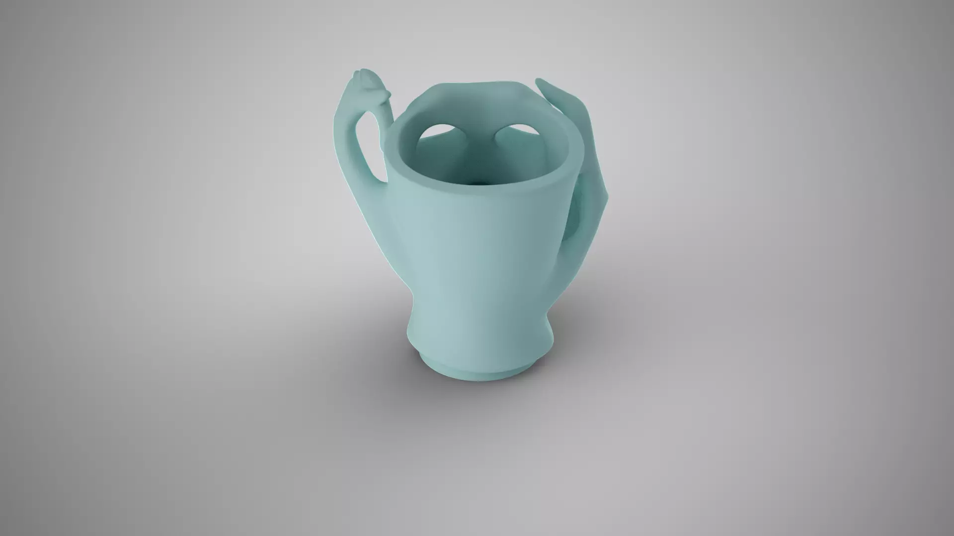 Skull Holder 3D print model_7