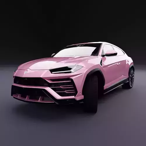 Lamborghini Urus Metallic Pink 3D model