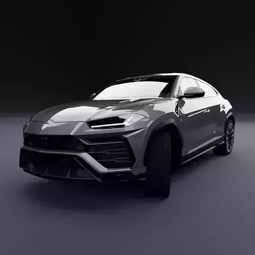 Lamborghini Urus Metallic Grey 3D model