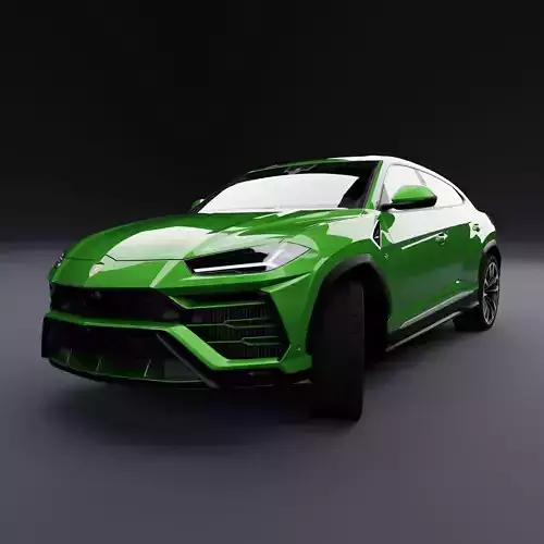 Lamborghini Urus Metallic Green 3D model