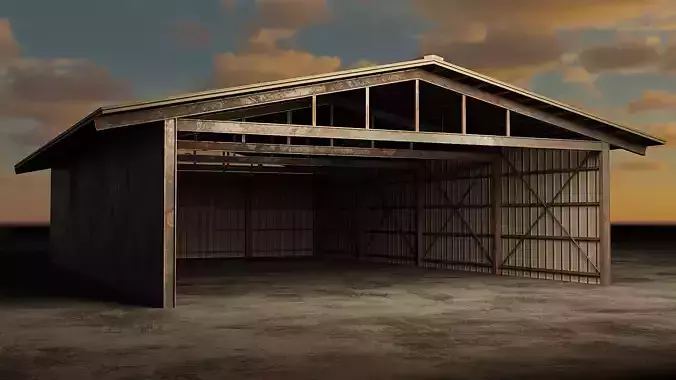 Industrial Hangar Warehouse