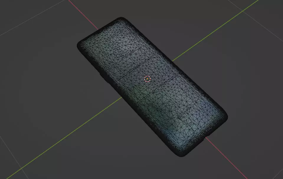 Smartphone game ready asset 3D model_1