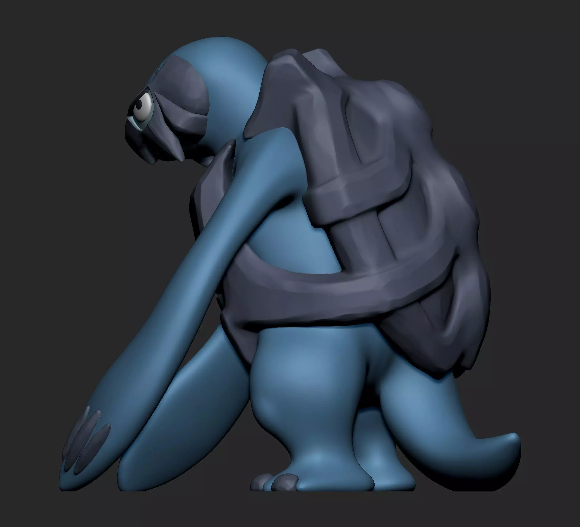 Pokemon - Tirtouga and Carracosta 3D print model_3