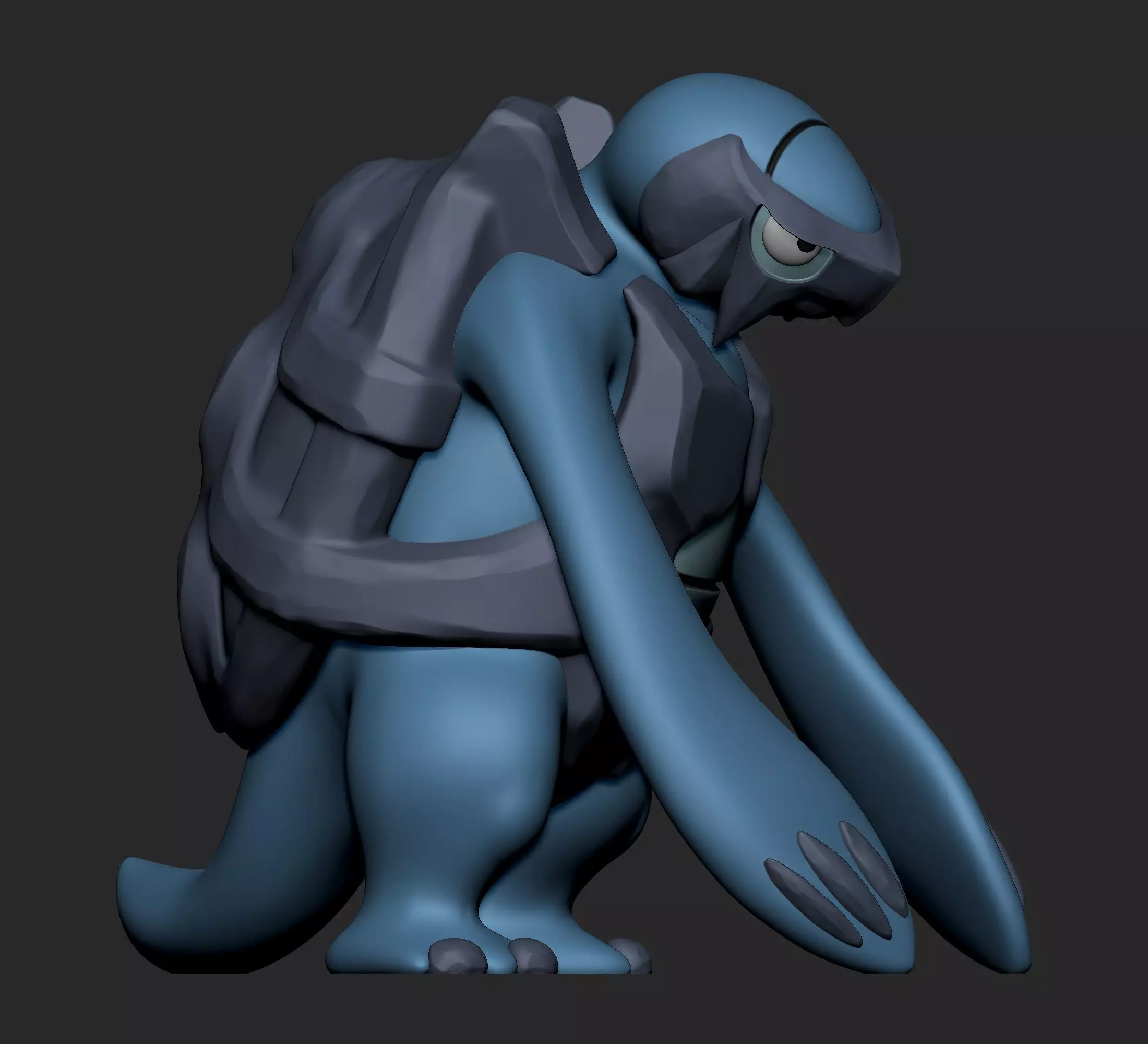 Pokemon - Tirtouga and Carracosta 3D print model_5