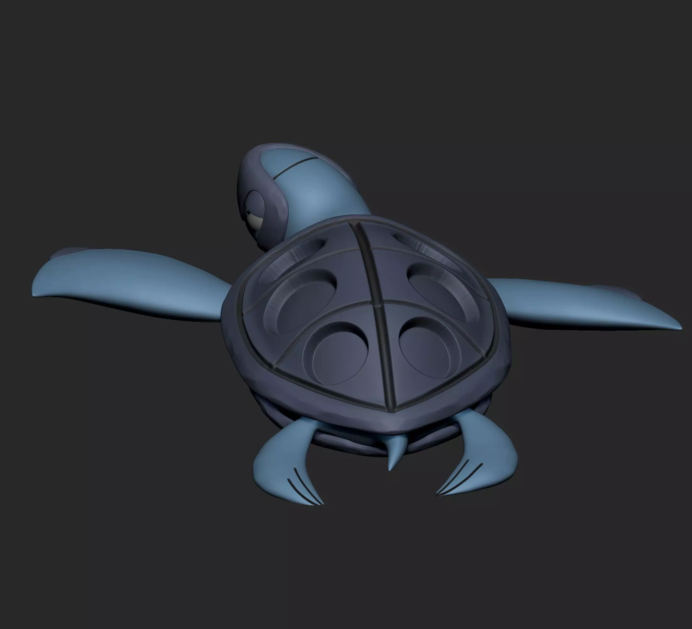 Pokemon - Tirtouga and Carracosta 3D print model_9