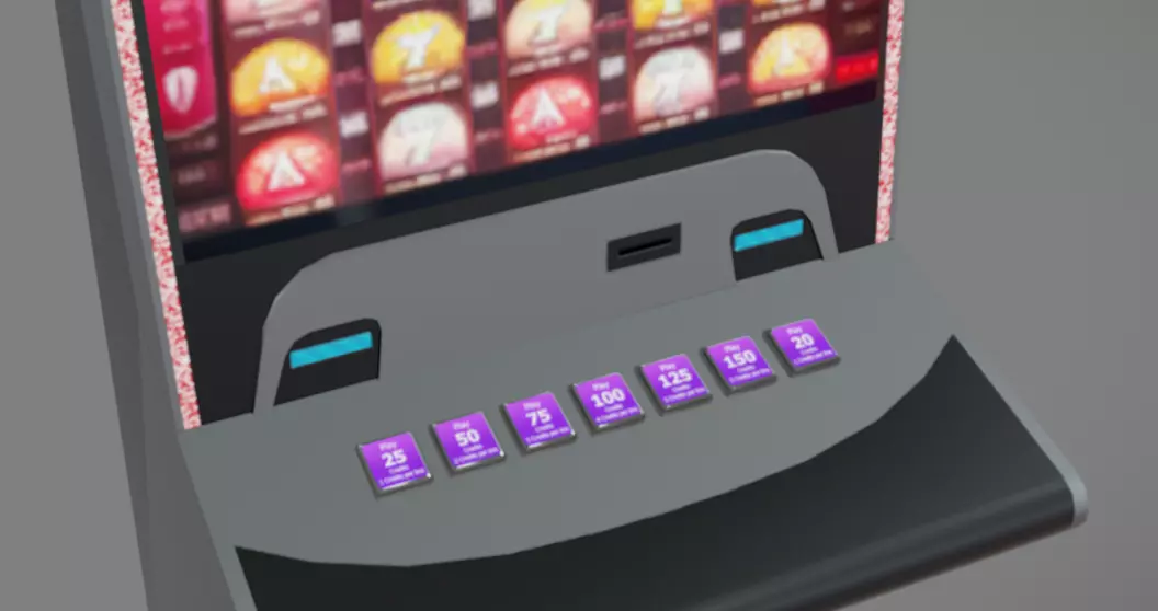 Slot Machine 07 Low-poly 3D model_8