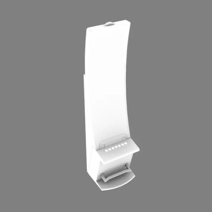 Slot Machine 07 Low-poly 3D model_14