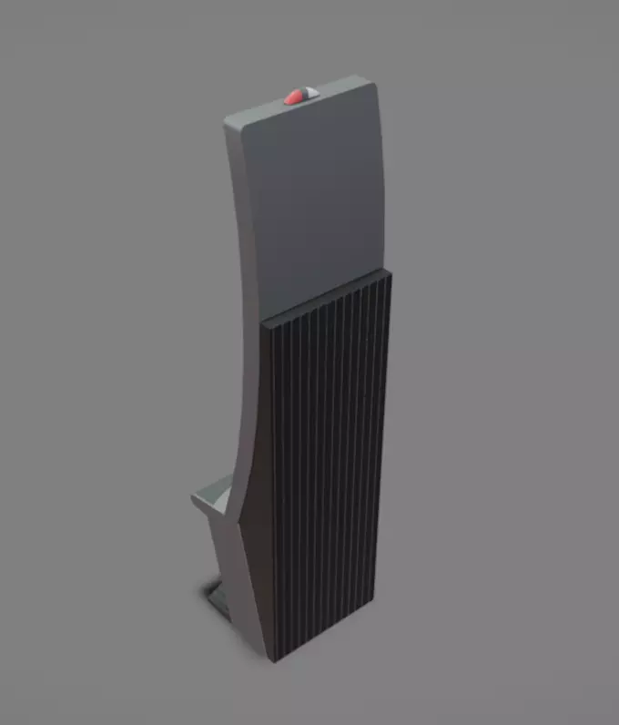 Slot Machine 07 Low-poly 3D model_4