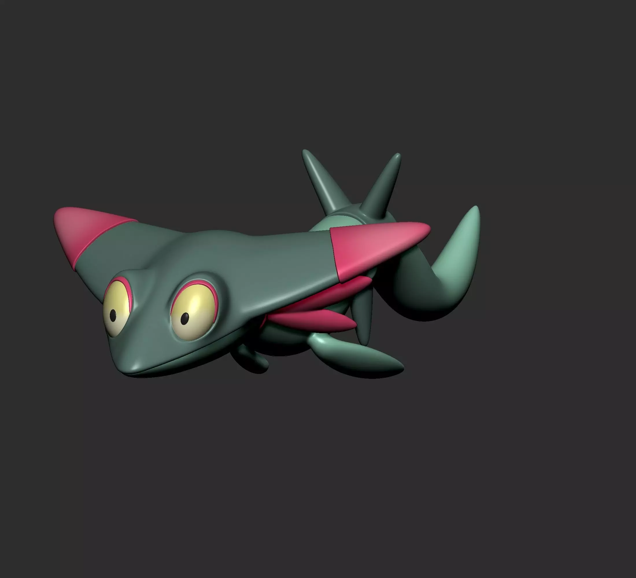 Pokemon - Dreepy Drakloak and Dragapulte 3D print model_17