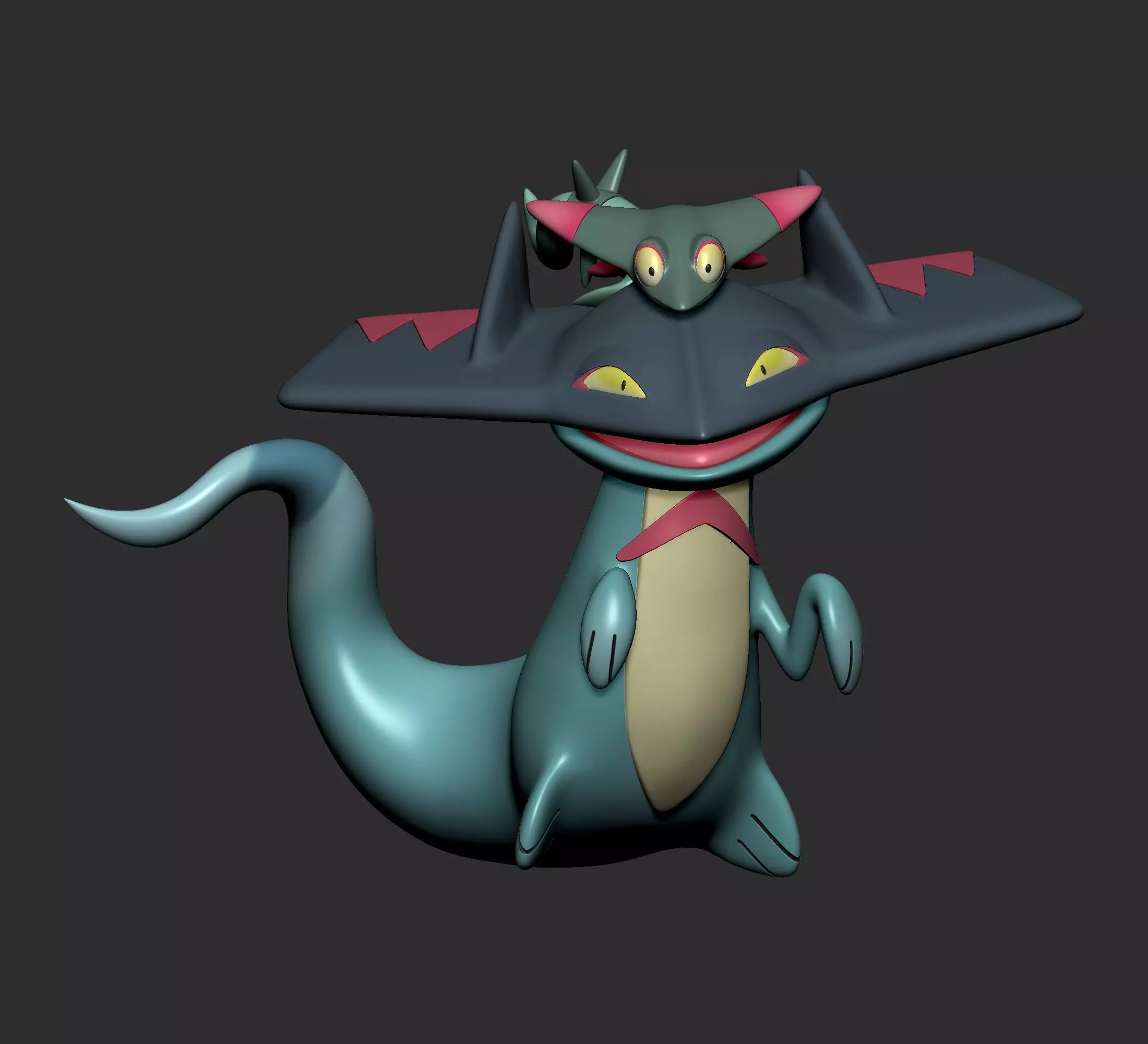 Pokemon - Dreepy Drakloak and Dragapulte 3D print model_8