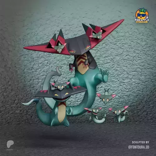 Pokemon - Dreepy Drakloak and Dragapulte