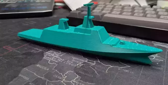 La Fayette Class Frigate class inspired battleship