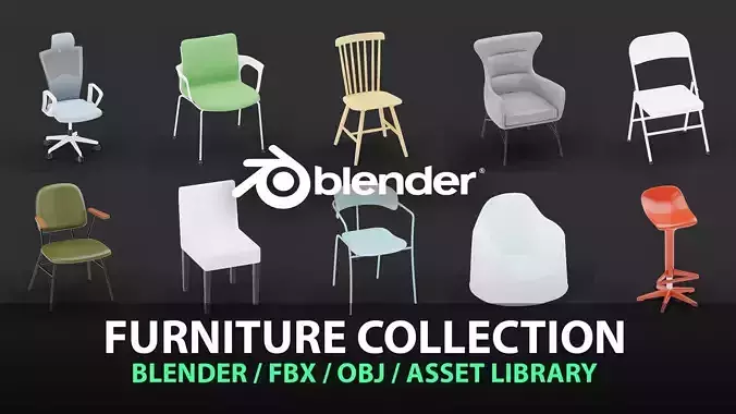 Chair Model Collection 322