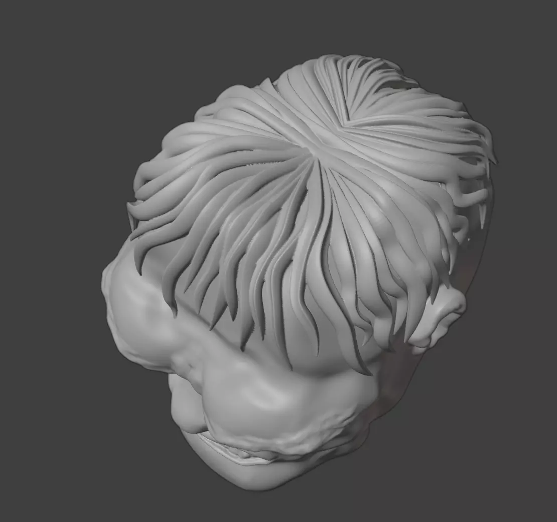 Inmortal hulk head 3D print model_5