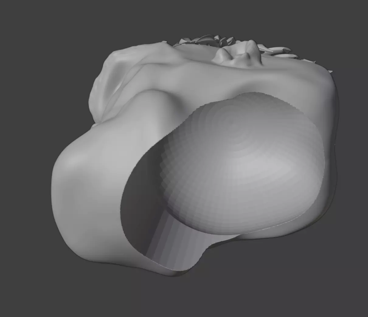 Inmortal hulk head 3D print model_2