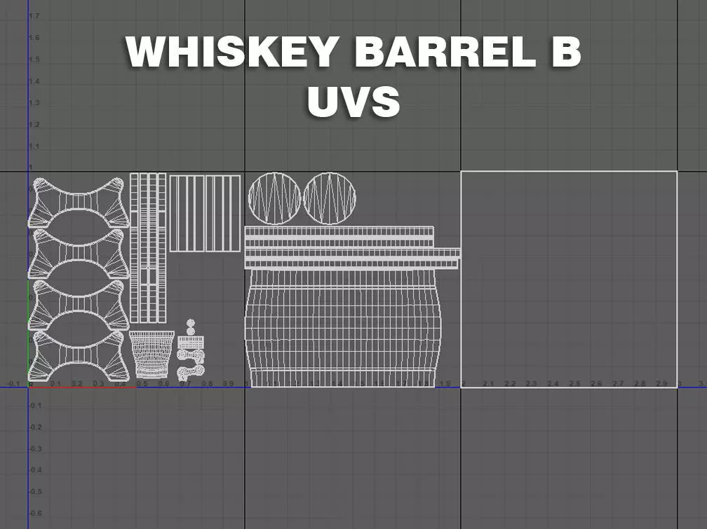 Barrels Pack - Game Ready Low-poly 3D model_14