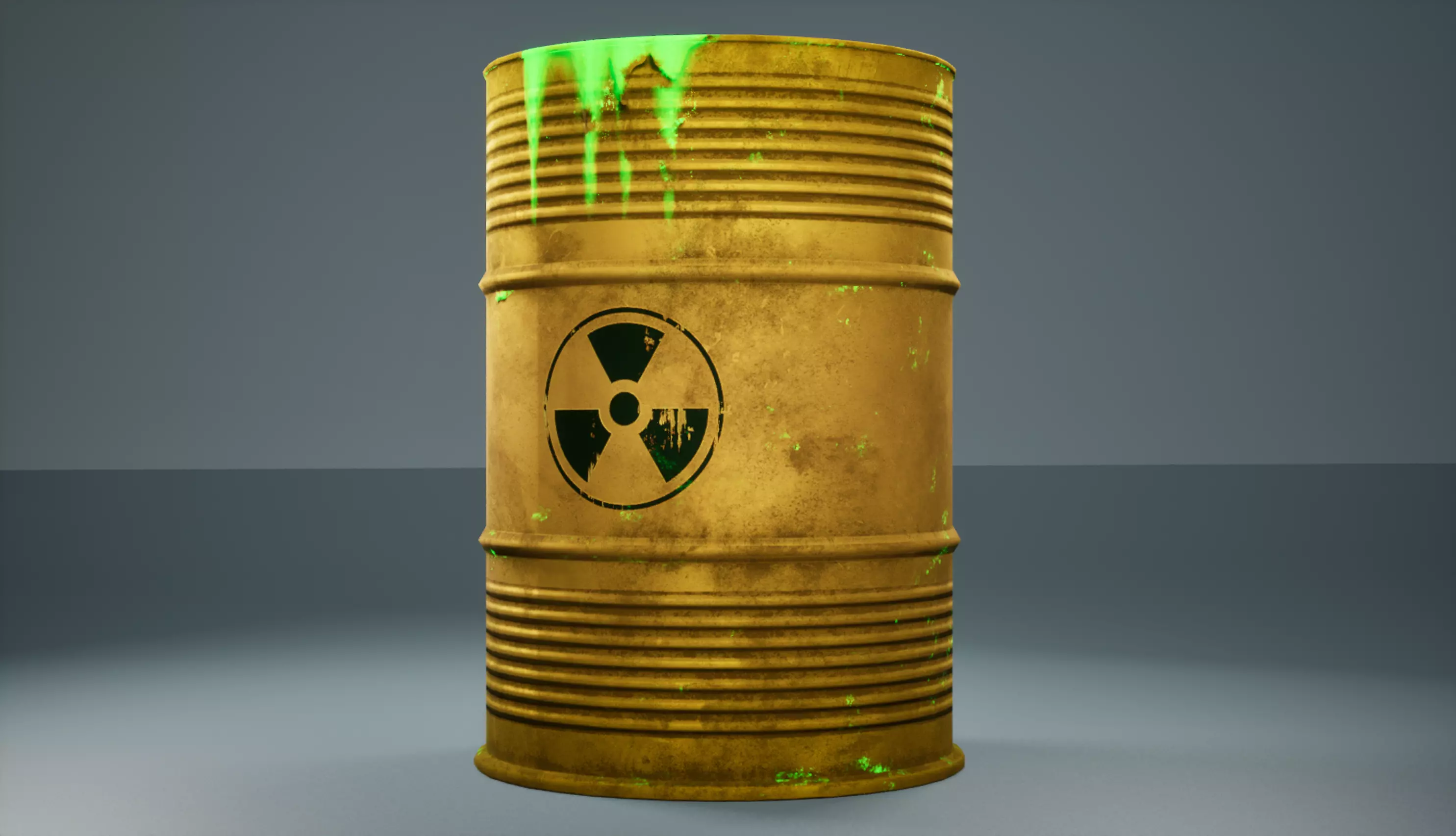 Barrels Pack - Game Ready Low-poly 3D model_16