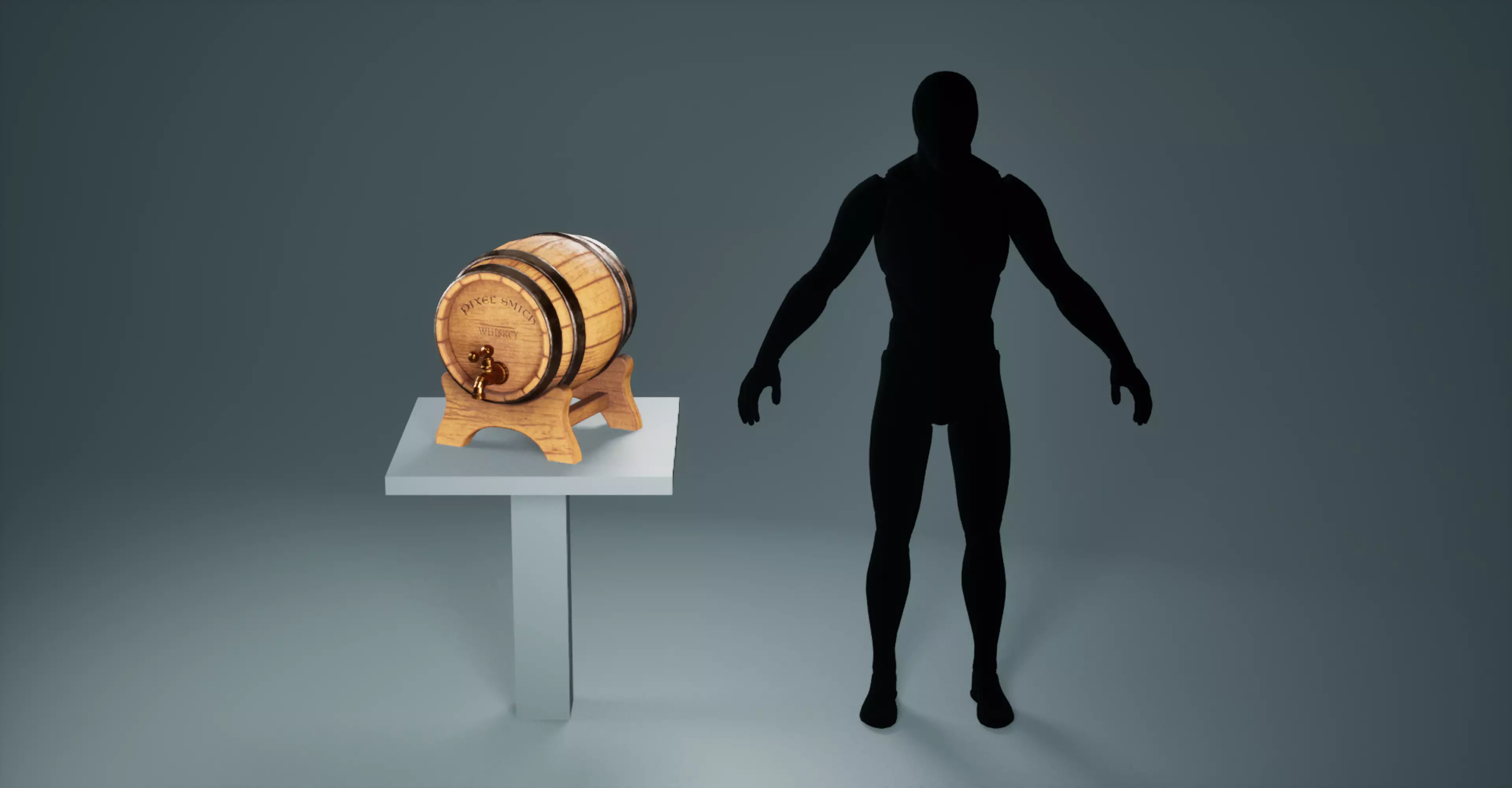 Barrels Pack - Game Ready Low-poly 3D model_22