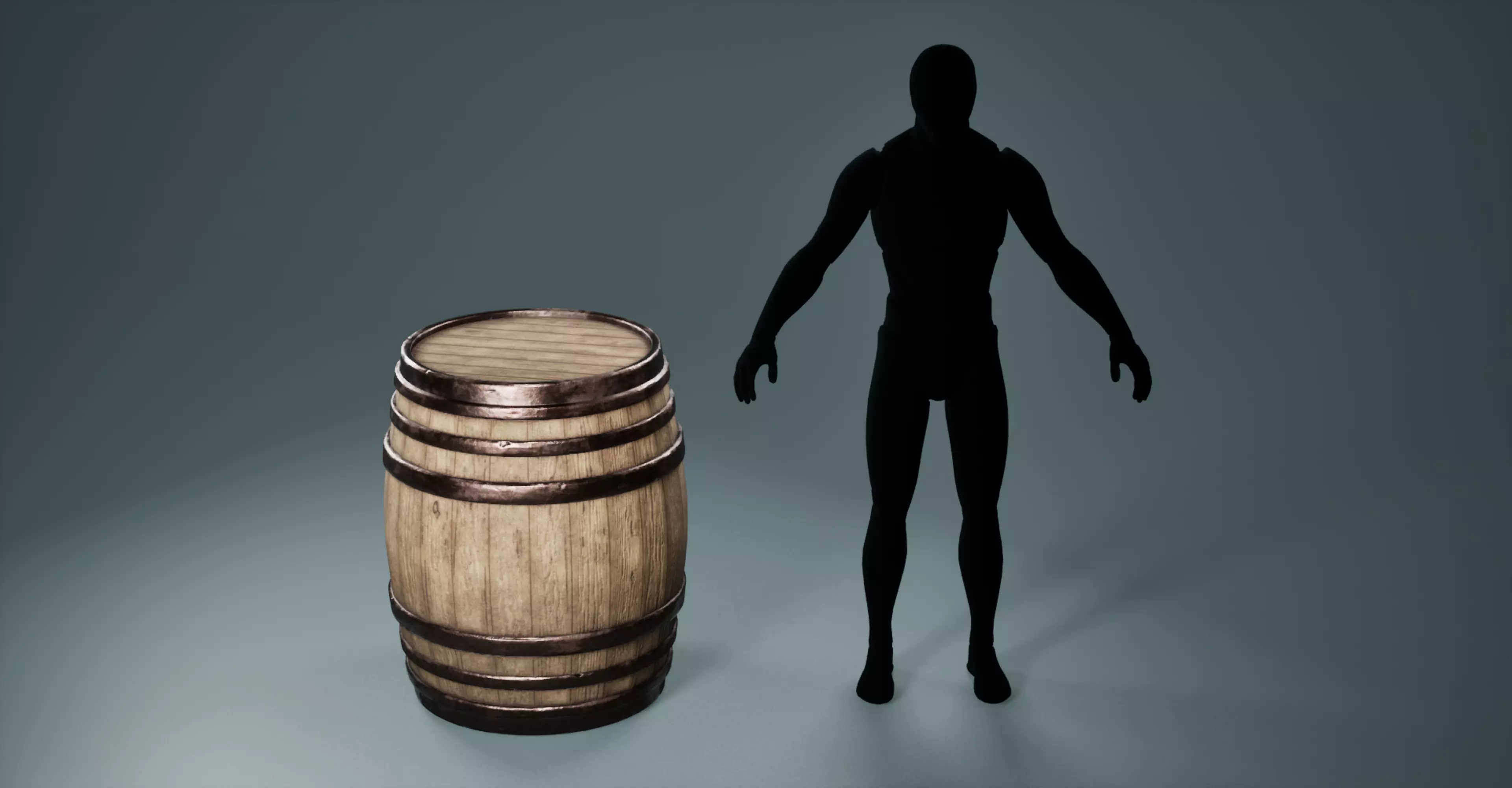 Barrels Pack - Game Ready Low-poly 3D model_19