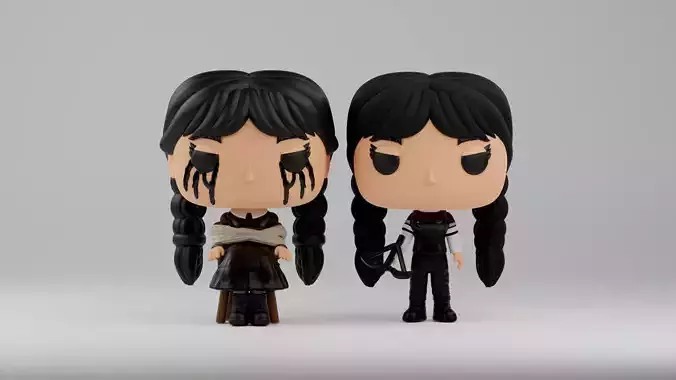 Wednesday Addams Season 2 Funko Pops